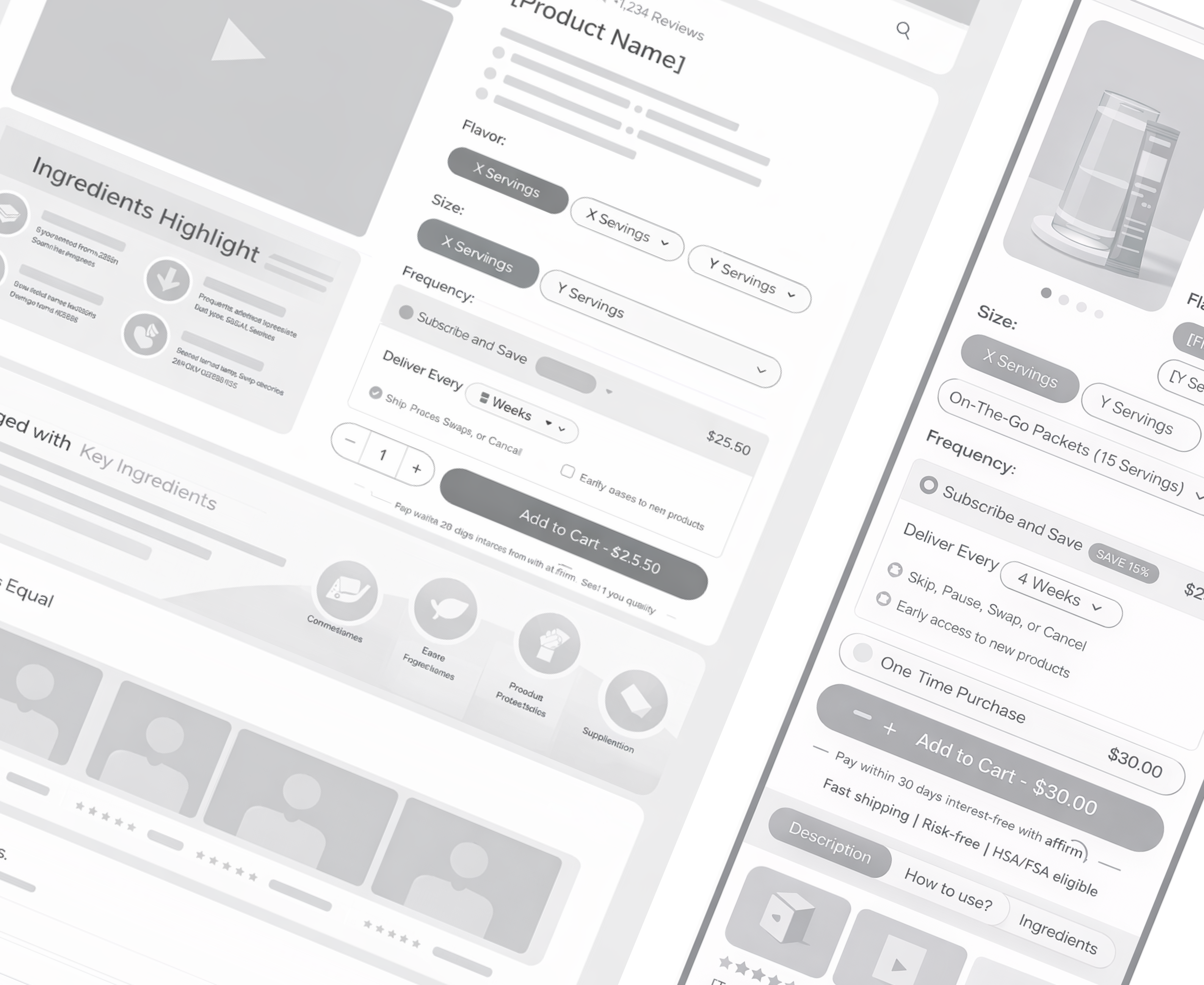 High-Fidelity Wireframes